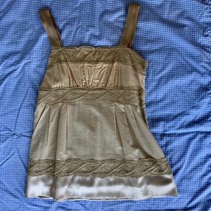 Butter yellow dressy cami